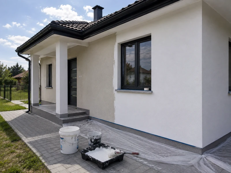 Krečenje kuće u Beogradu – farbanje spoljašnjih zidova kuće